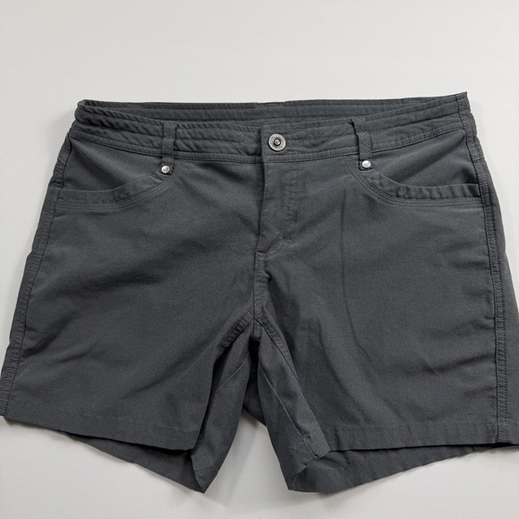 Kuhl Pants - KÜHL Women’s Gray Stretch Utility Shorts Size 10 Outdoor Casual Hiking Gorpcore
